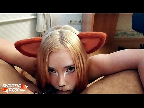 ❤️ कित्सुने तिच्या तोंडात डिक आणि कम गिळले ☑  अश्लील mr.nudexxx.ru ️❤